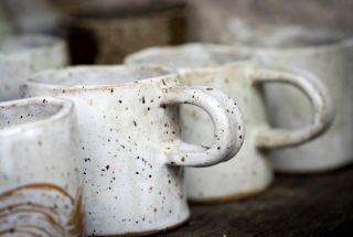 Ceramic Mugs White