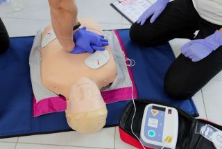 AED demonstration